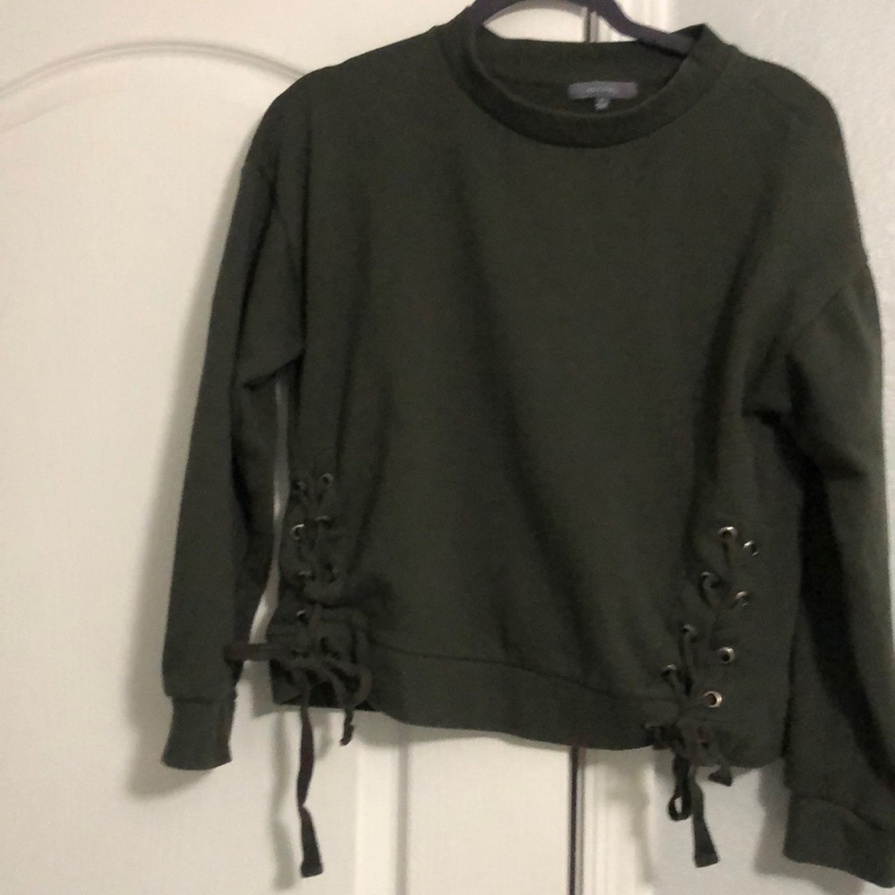 Green sweater